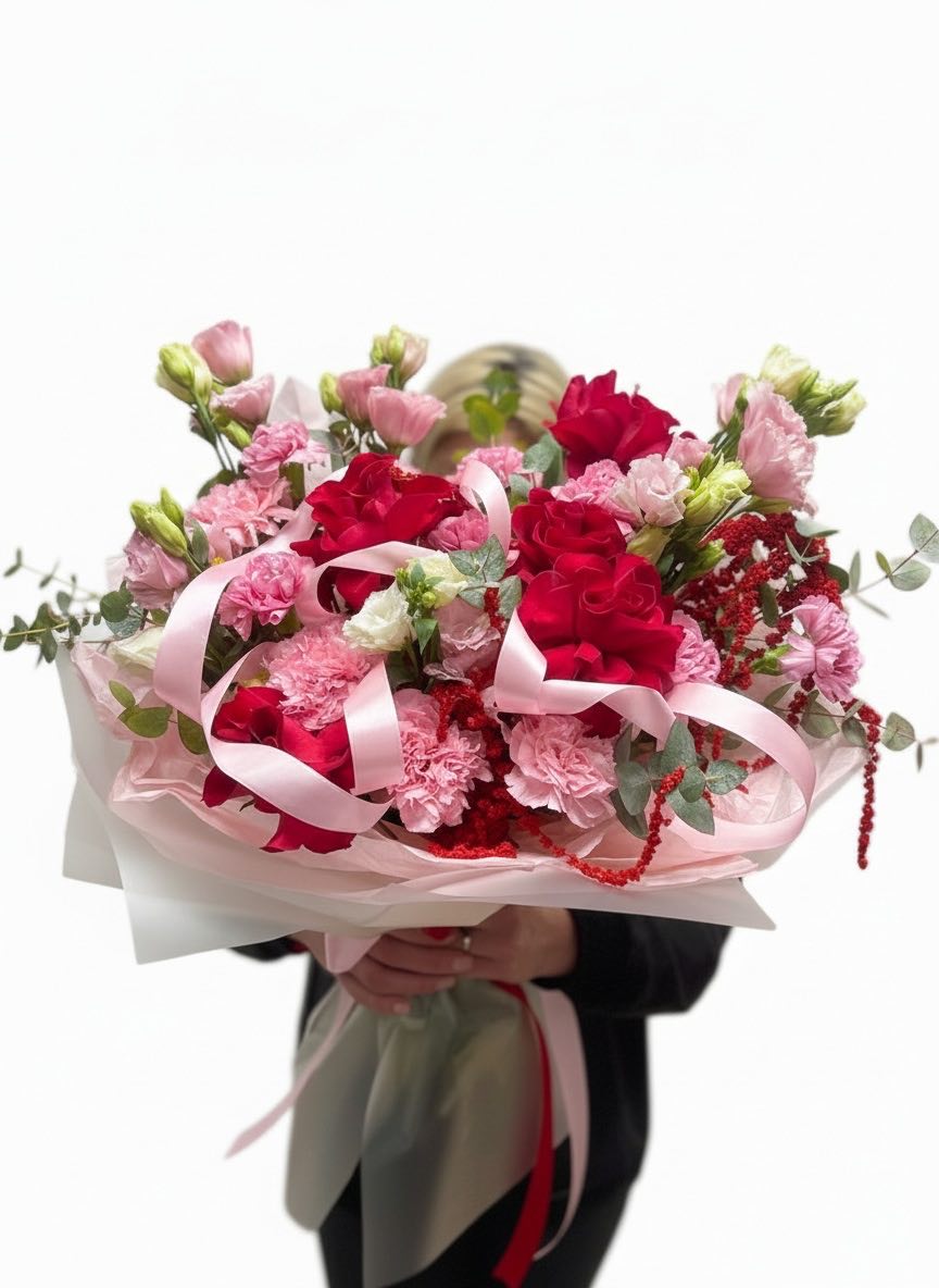  Букет "Сердце королевы" в Красной Поляне