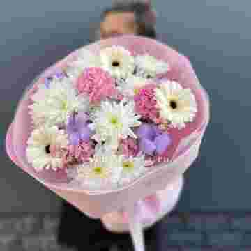 Букет цветов "Pink Spring" в Красной Поляне
