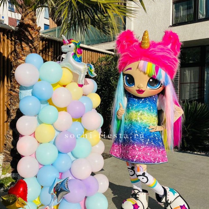 Аниматор Кукла  в Красной Поляне