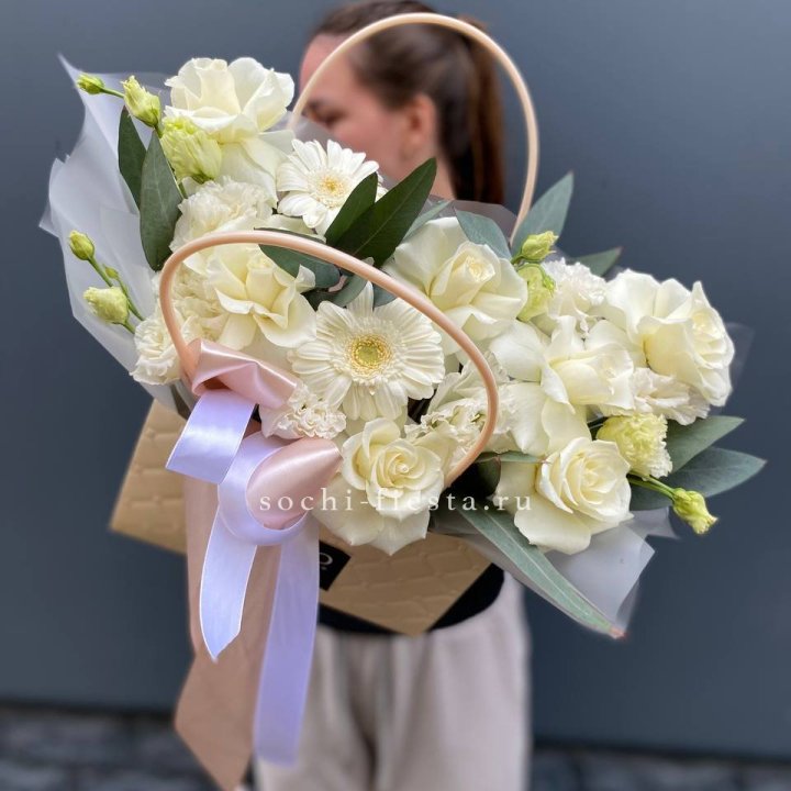 Flower bag "alba" в Красной Поляне