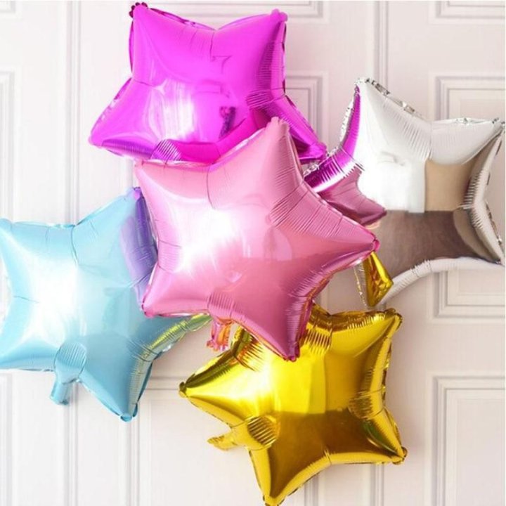 Фольгированный шар "Звезда" в Красной Поляне