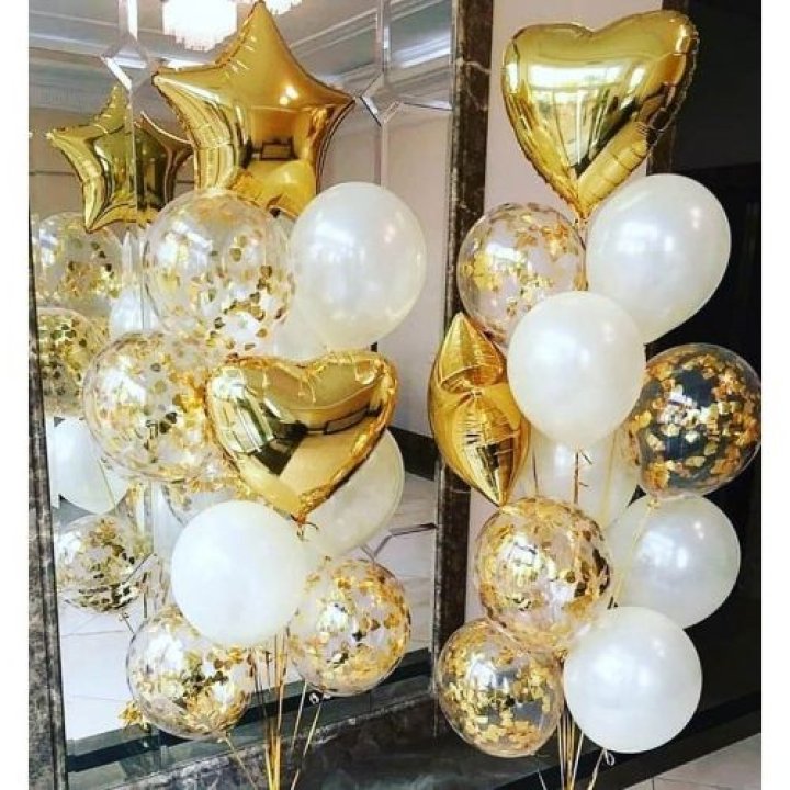 Фонтан шаров "Hello. It's me..." в Красной Поляне