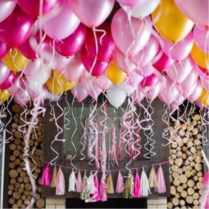 Облако шаров икс икс иксель в Красной Поляне