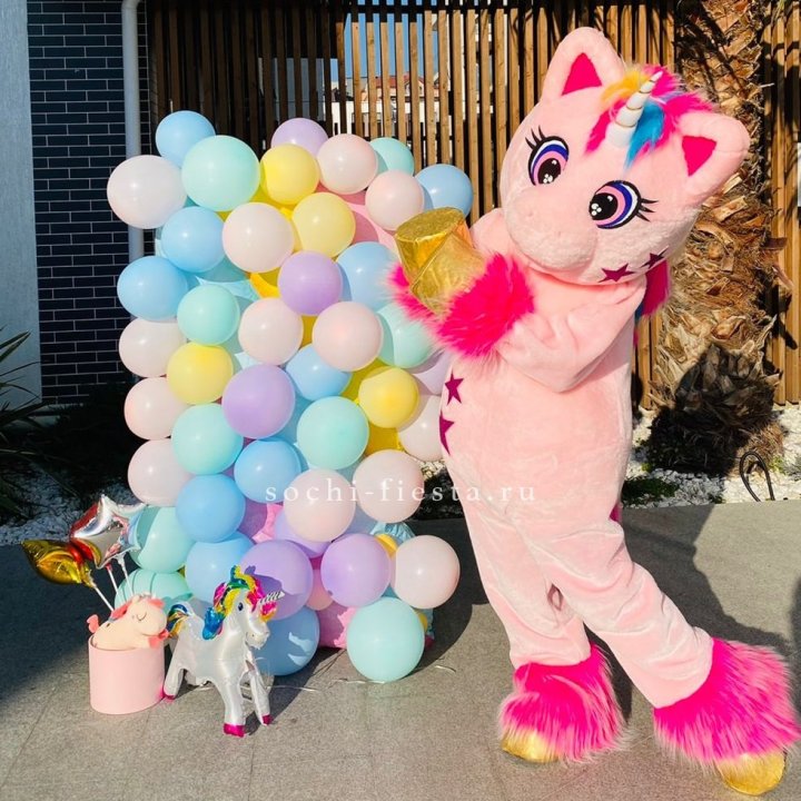 Аниматор Единорог в Красной Поляне