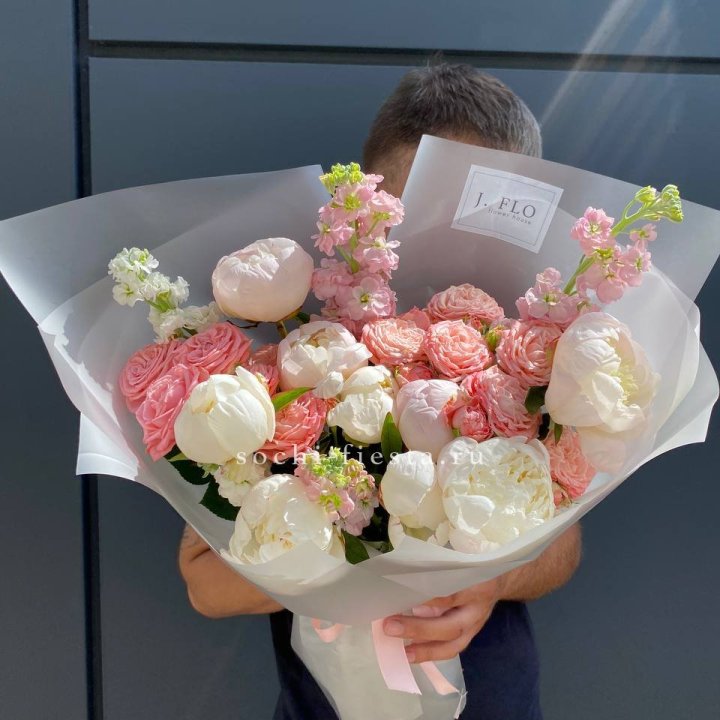 Авторский букет "Летний вечер" в Красной Поляне