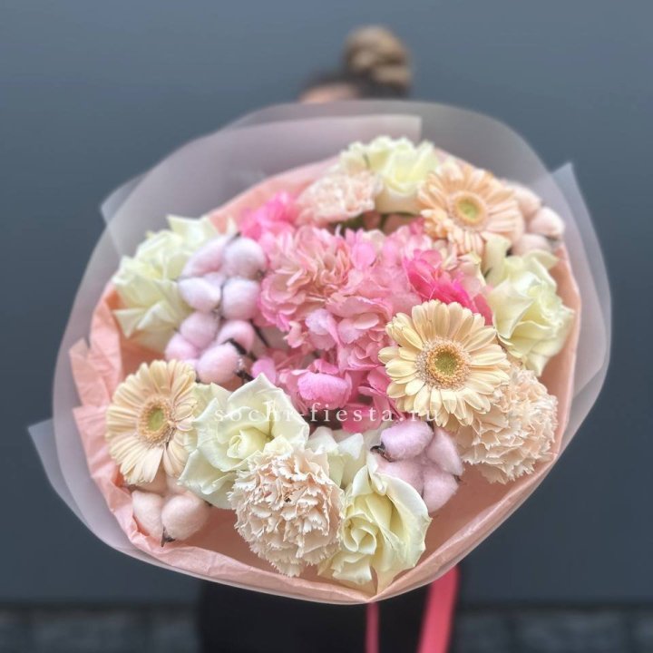 Букет облако для влюбленных в Красной Поляне