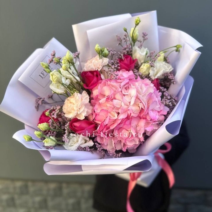 Гортензия Purple в Красной Поляне