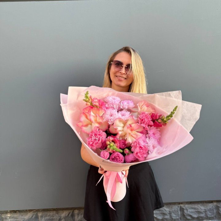  Букет  " Гламур " в Красной Поляне