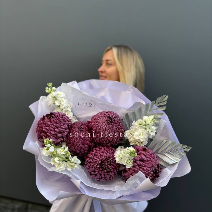 Дуо бигуди и маттиолы  в Красной Поляне