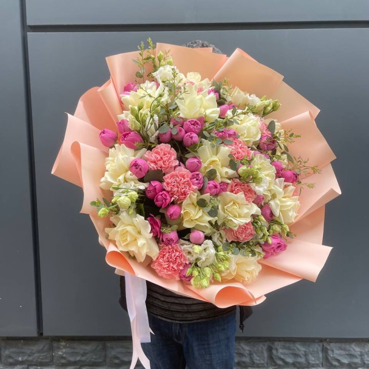 Авторский букет "Кристин" в Красной Поляне