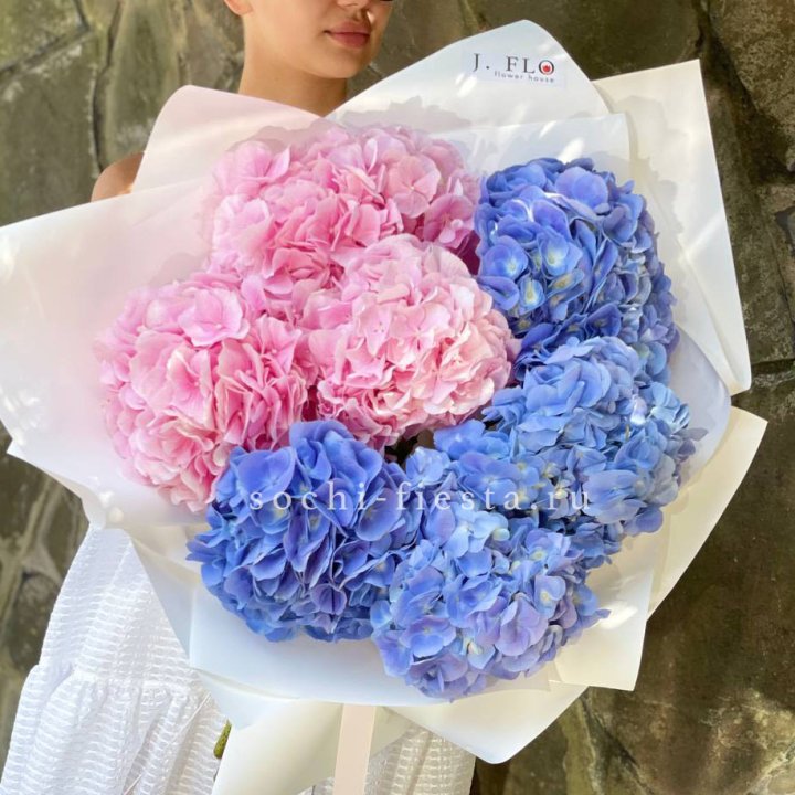 Букет гортензий "Wow" №1 в Красной Поляне