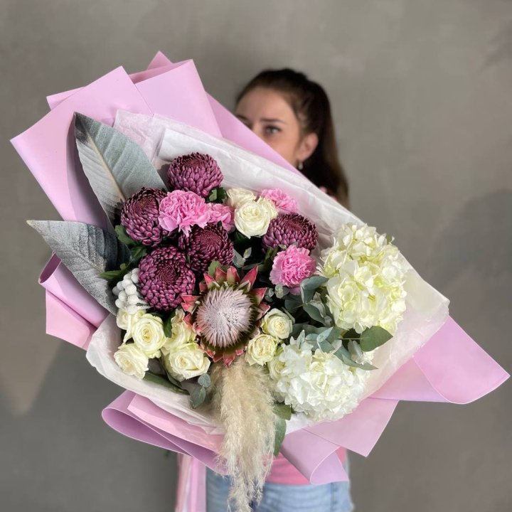 Дизайнерский букет №17 в Красной Поляне