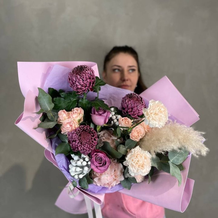 Дизайнерский букет №18 в Красной Поляне