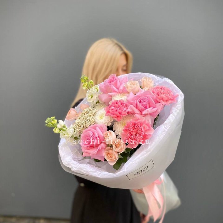 Букет "Нежный поцелуй" в Красной Поляне