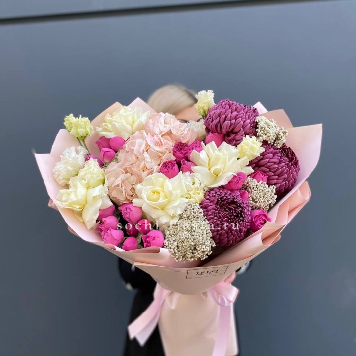 Букет "Любящее сердце" в Красной Поляне