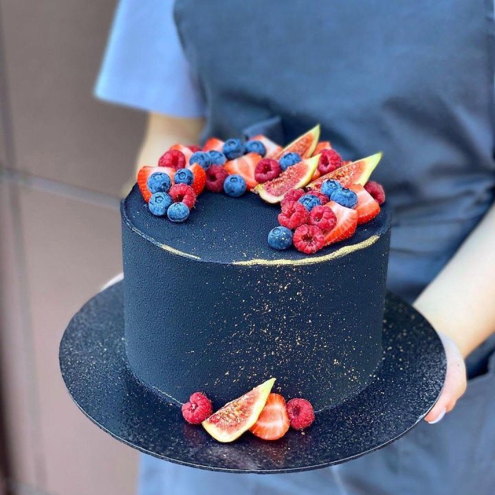 Торт "Черный лебедь" в Красной Поляне