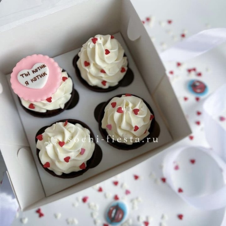 Набор капкейков "Для тебя" в Красной Поляне