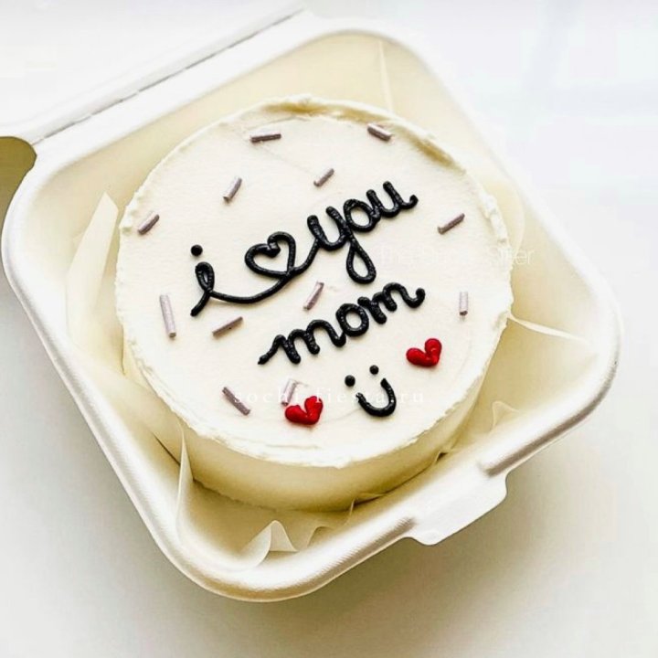 Бенто-торт "Мамочка, я люблю тебя!" в Красной Поляне