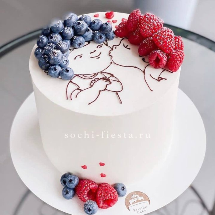 Торт "Me & You" в Красной Поляне