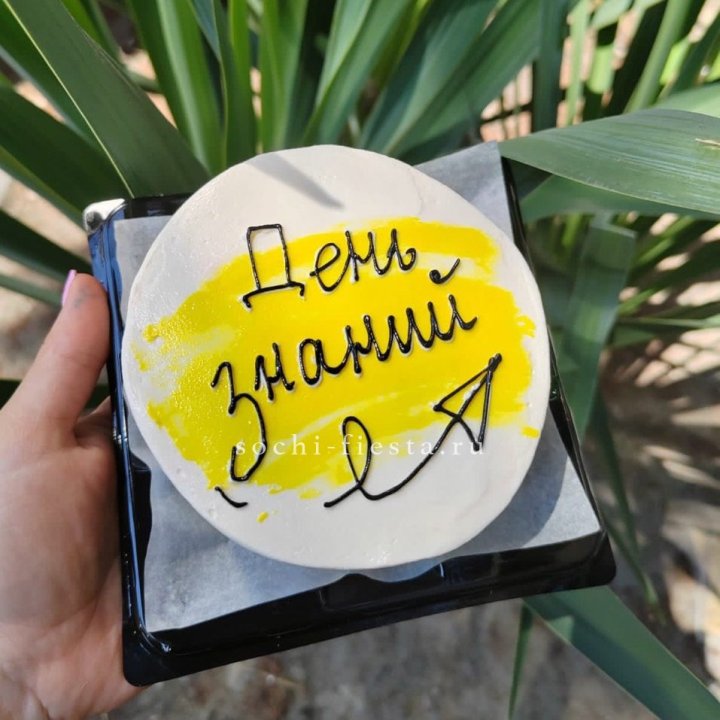 Бенто-торт "День знаний" в Красной Поляне