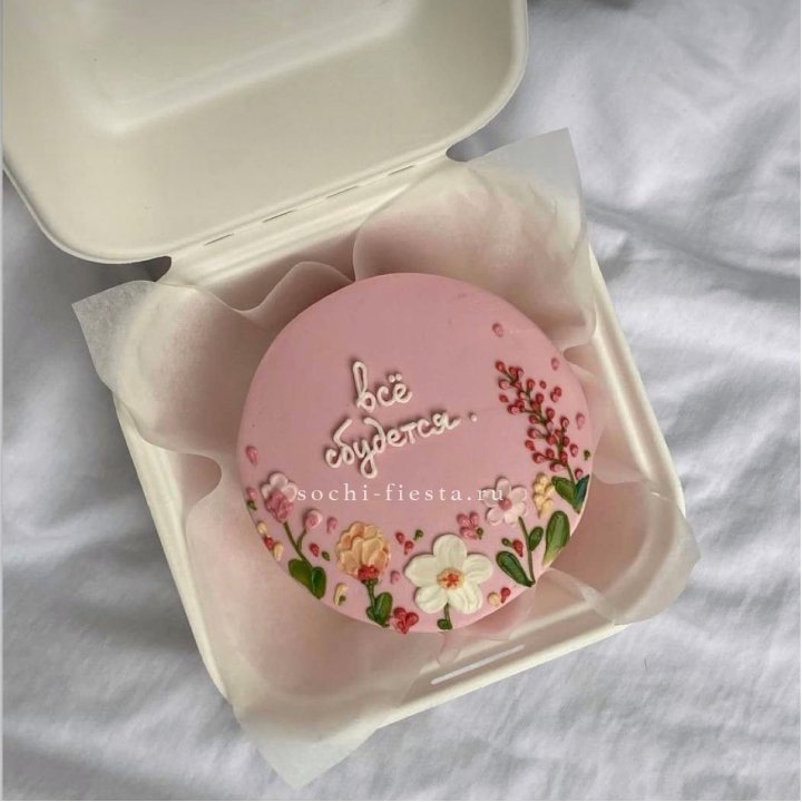 Бенто-торт "Все сбудется"  в Красной Поляне