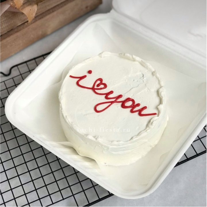 Бенто-торт "Немногословно"  в Красной Поляне