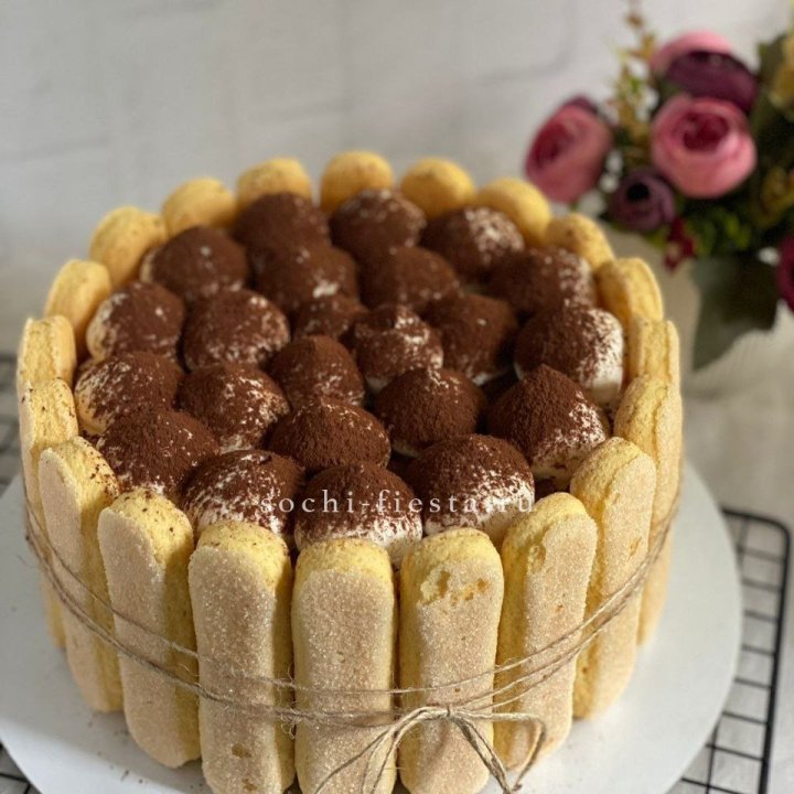 Торт "Тирамису" в Красной Поляне