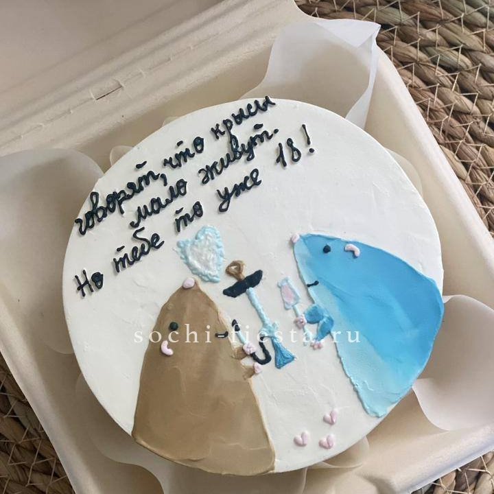 Бенто-торт "Крысы"  в Красной Поляне