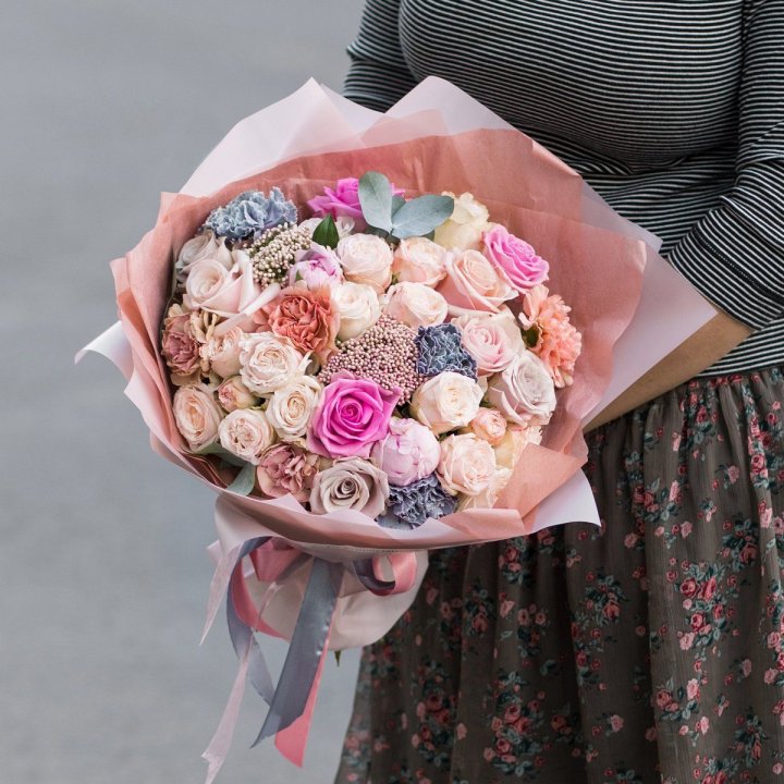 Дизайнерский букет №4 в Красной Поляне