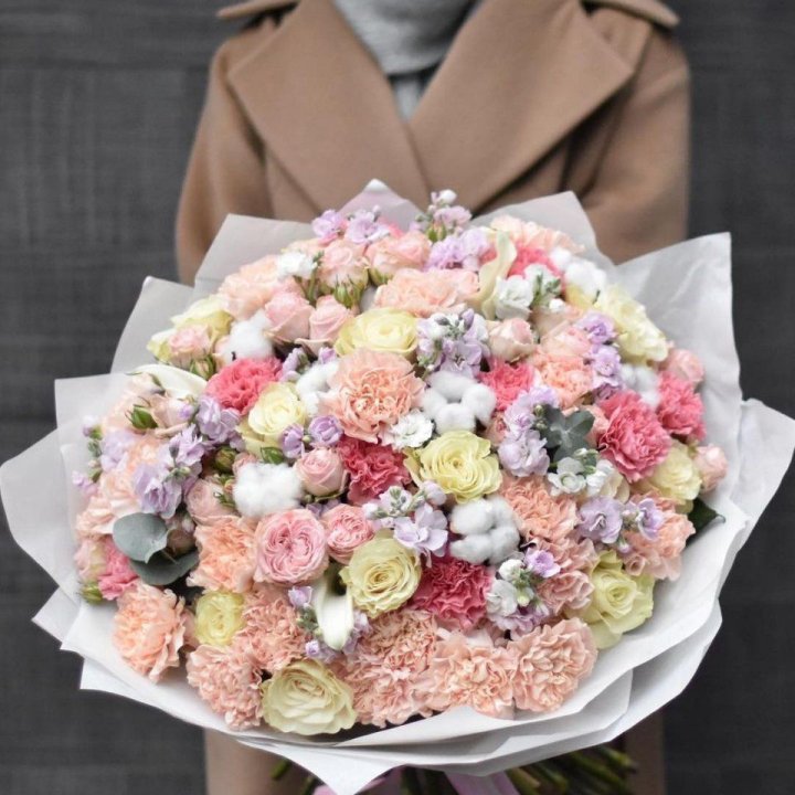 Макси-букет Vanilla в Красной Поляне