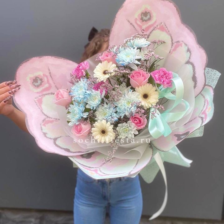  Букет "Mariposa" в Красной Поляне