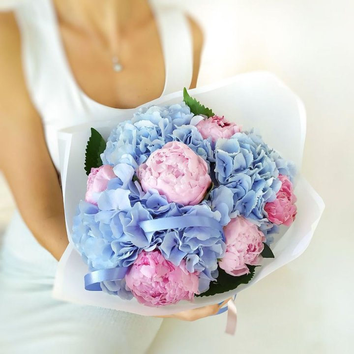 Гортензия & Пионы в Красной Поляне