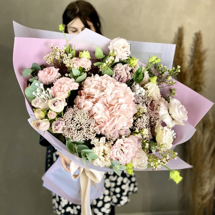 Дизайнерский букет "Truly Crystal" в Красной Поляне