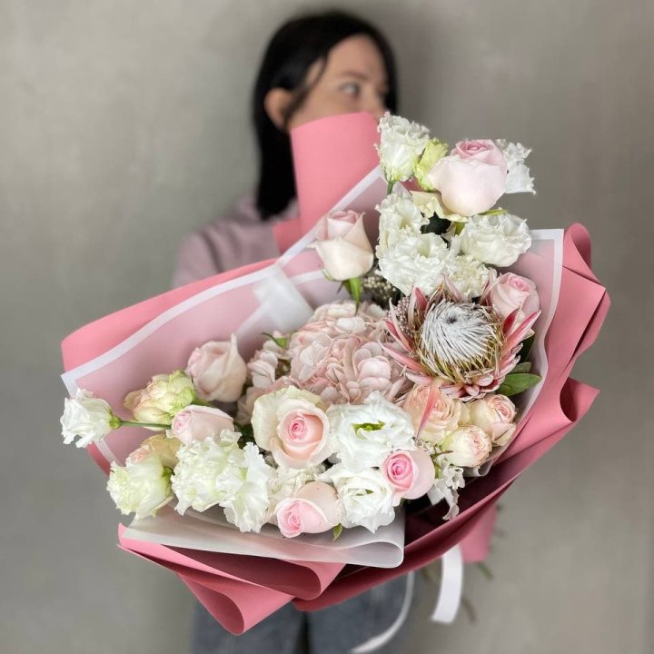 Дизайнерский букет №21 в Красной Поляне