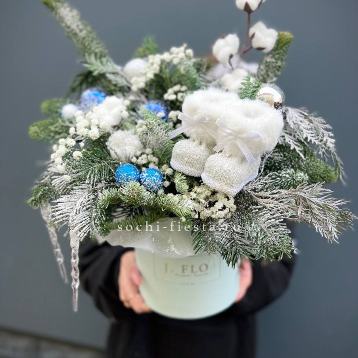 Новогодний бокс Boots Blue в Красной Поляне