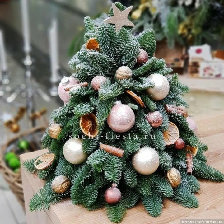 Новогодняя елочка "Camomile" в Красной Поляне