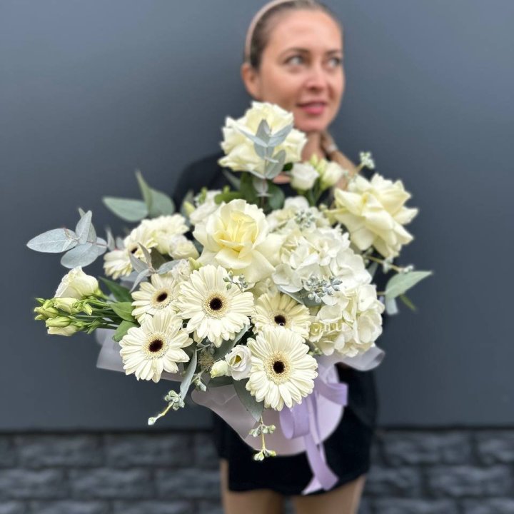 Цветочный бокс "Лавандовый сон" в Красной Поляне