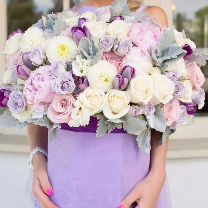 Цветочный бокс MAXI №1 в Красной Поляне