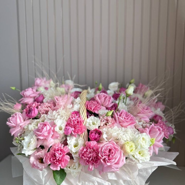 Цветочная корзина Summer в Красной Поляне