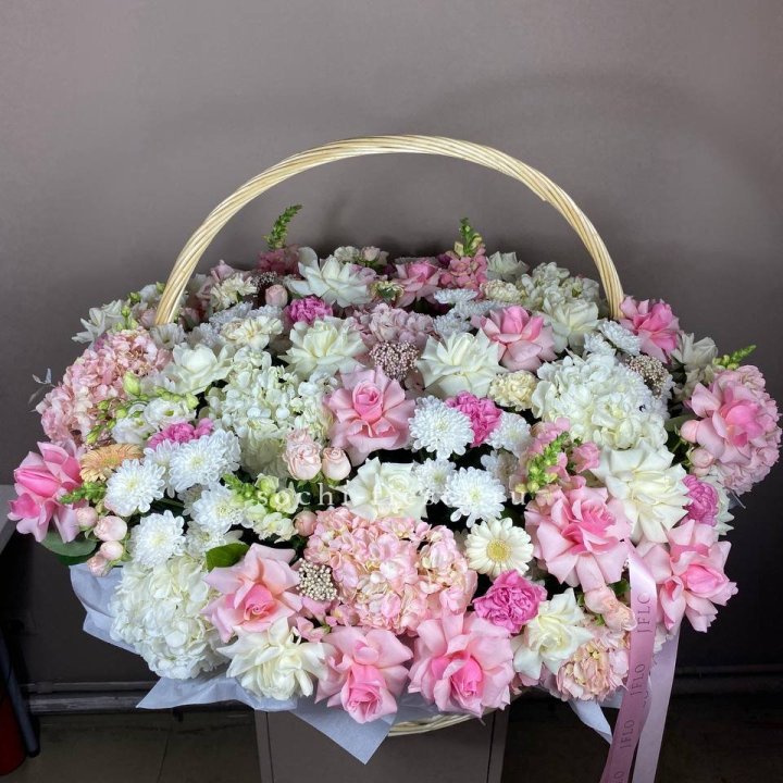 Авторская корзина №2 в Красной Поляне