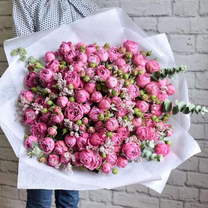 51 кустовая роза в Красной Поляне