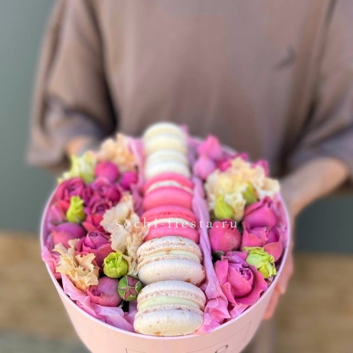 Цветочный бокс "Lana" в Красной Поляне