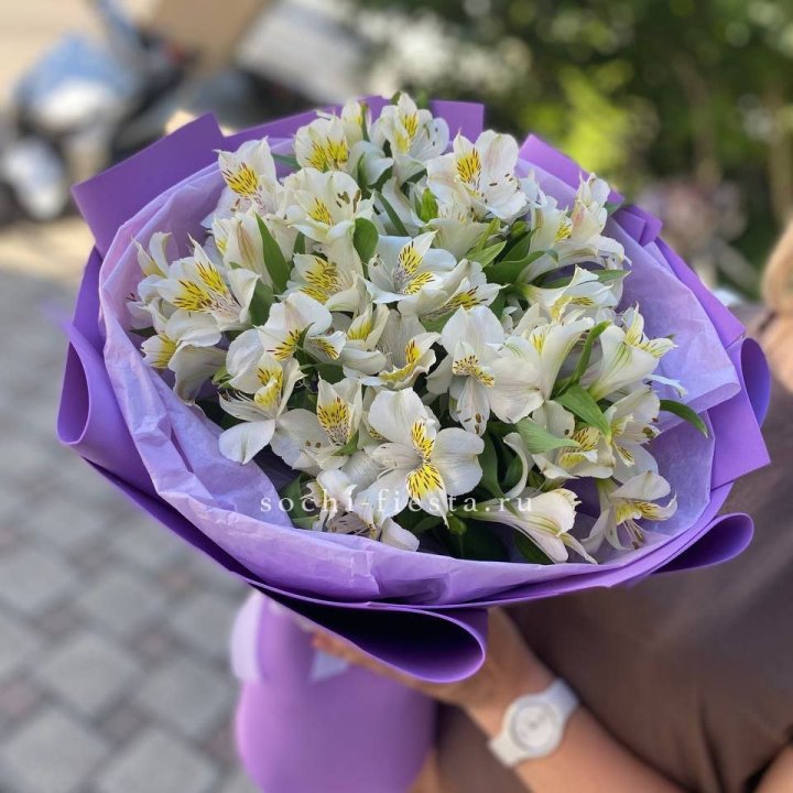 Букет альстромерий №6 в Красной Поляне