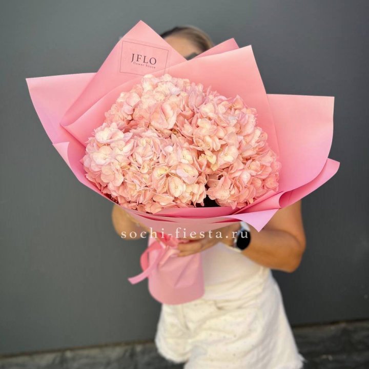 Букет гортензий "Creams" с доставкой в Красной Поляне