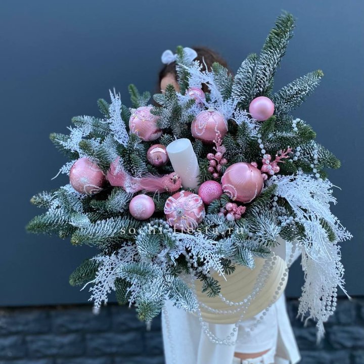 Композиция "Королева зимы" в Красной Поляне