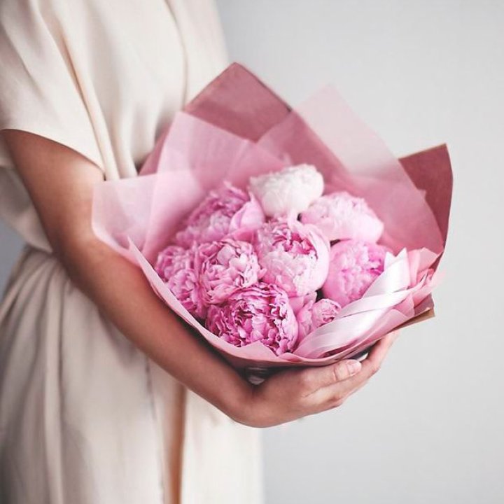 9 зефирных пионов в Красной Поляне