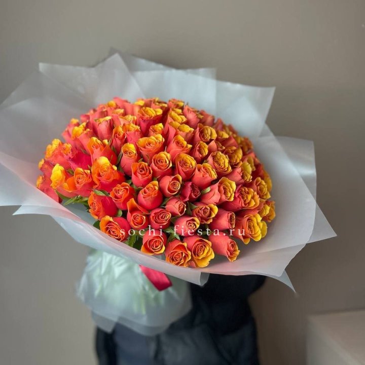 101 кенийская огненная роза  в Красной Поляне