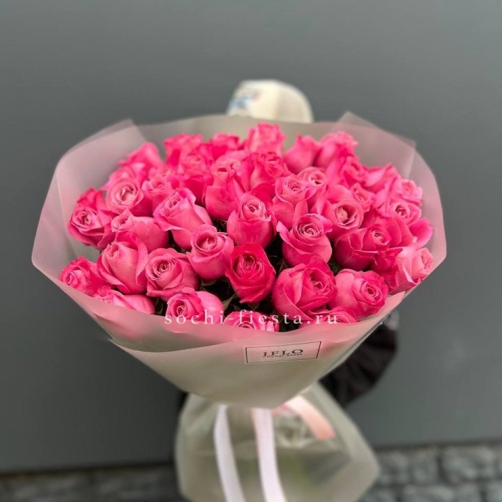 Роза малиновая в Красной Поляне