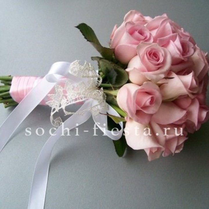 Свадебный букет №3 в Красной Поляне