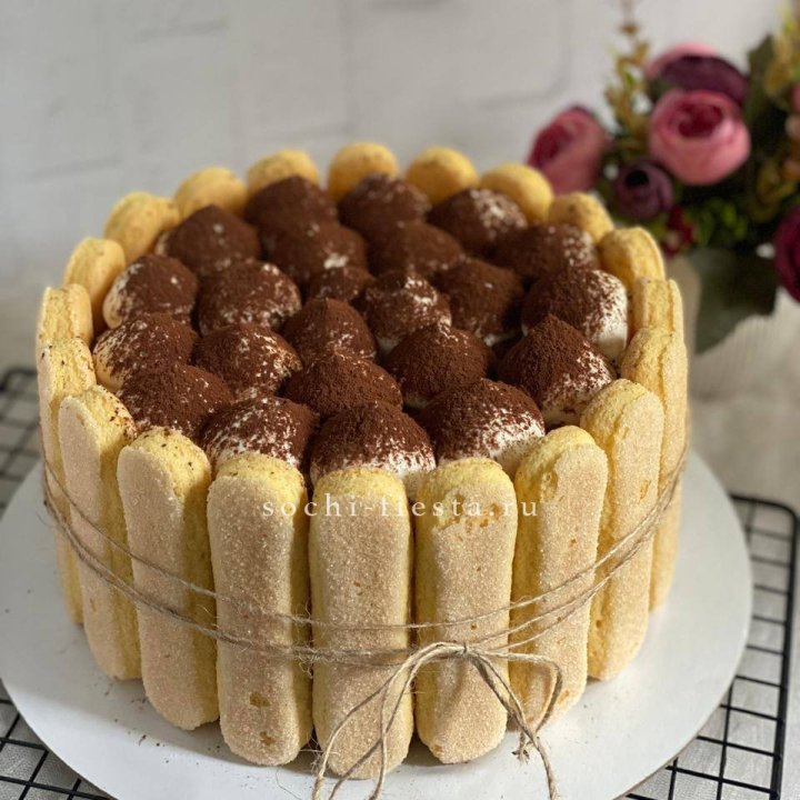 Торт "Тирамису" в Красной Поляне